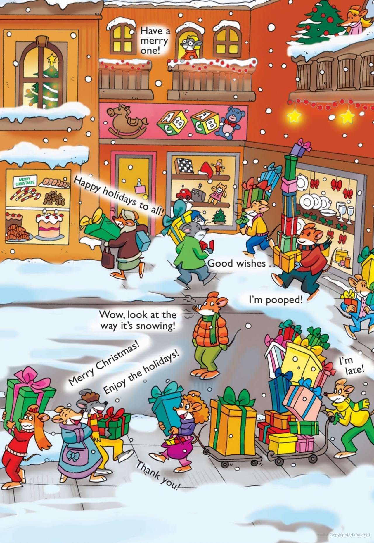 GERONIMO STILTON # 27 CHRISTMAS TOY FACTORY