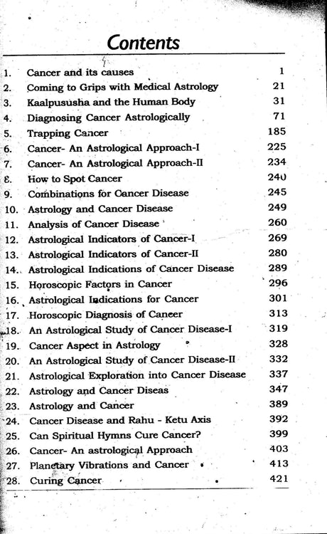Astrology for Overcoming Cancer [English] By Mridula Trivedi & TP Trivedi - Retail Maharaj