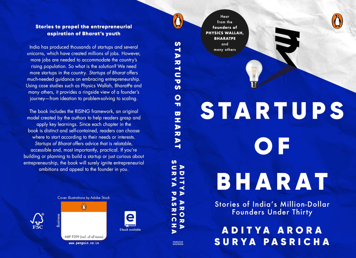 Startups of Bharat: Stories of India’s Million-Dollar Founders Under Thirty - Retail Maharaj