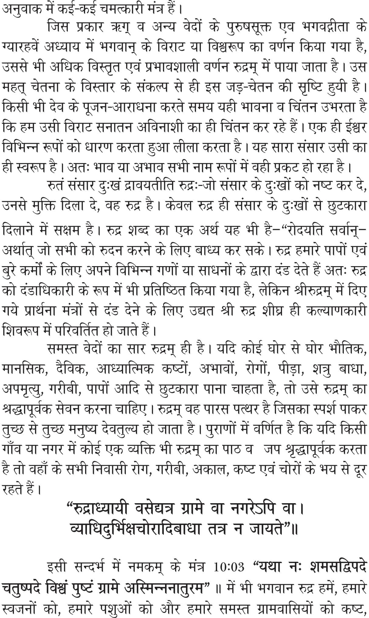 Sri Rudram evam uski Chamatkarik Shaktiyan [Paperback] Mr G M AGARWAL