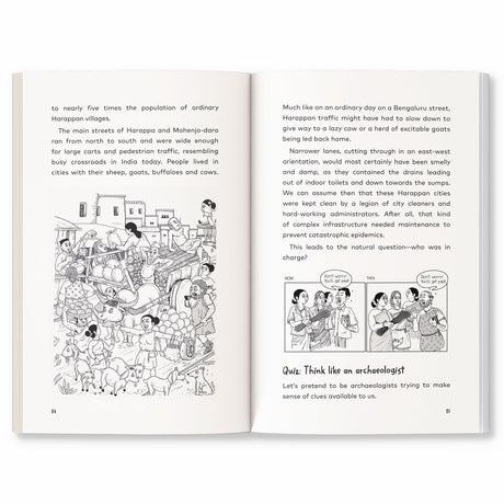 History Unpacked: The Why, When and What of Ancient India: A Fun Way to Learn History From the Stone Age to the Golden Age | Ages 10+ | Acharya, Saisudha and Bhasi, Rohit - Retail Maharaj