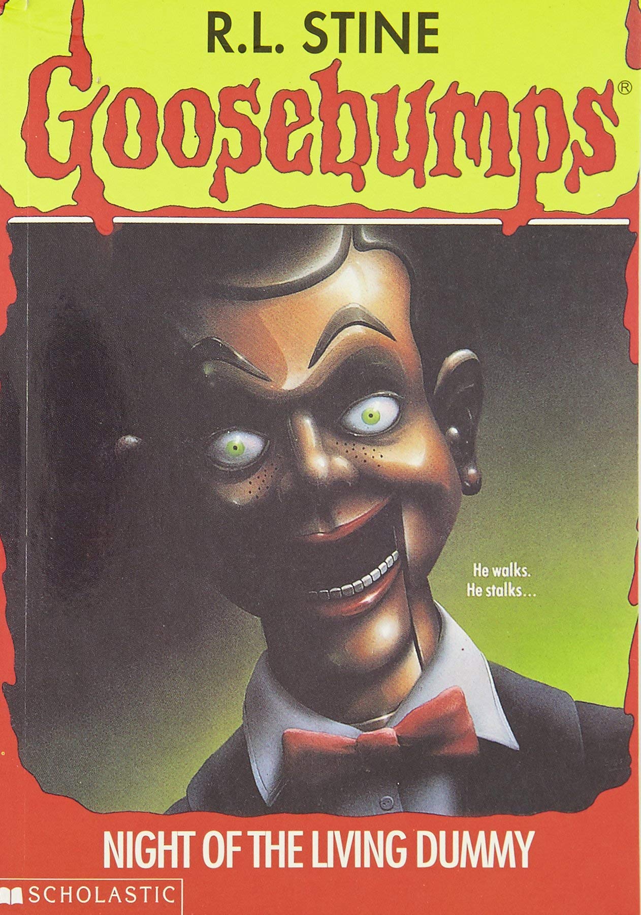 Night of the Living Dummy (Goosebumps - 7) [Paperback] R.L. Stine