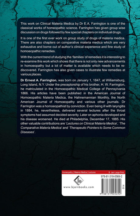 Lectures on Clinical Materia Medica in Family Order - Retail Maharaj