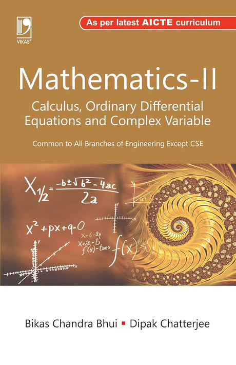 Mathematics - II : Calculus, Ordinary Differential Equations And Complex Variable - Retail Maharaj