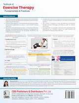 Textbook of Exercise Therapy-Fundamentals and Practices Pb- 2025 , ISBN - 9788197750069