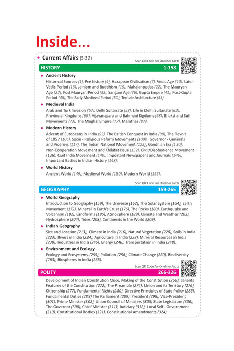 (Old Edition) Arihant General Knowledge 2026 | with Current Affairs Update For All Competitive Exams - Retail Maharaj