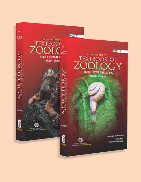 PARKER AND HASWELL TEXTBOOK OF ZOOLOGY VERTIBRATES & INVERTIBRATES VOL 1, 8TH EDITION - Retail Maharaj