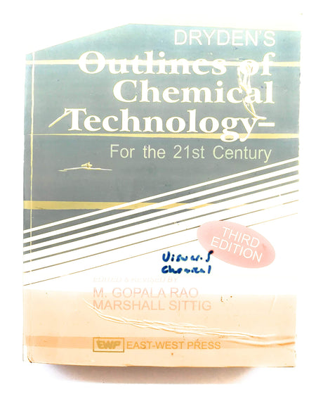 Dryden's Outlines Of Chemical Technology - Retail Maharaj