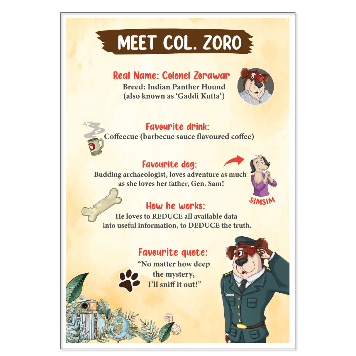 Detective Col. Zoro Book 8: Secret Trail of the Warrior King - Part 1 - Retail Maharaj
