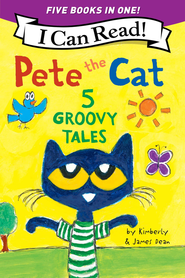 Pete the Cat 5 Groovy Tales: Pete the Cat Goes Camping / Pete the Cat and the Cool Caterpillar / Pete the Cat Rocking Field Day / Pete the Cat's Not So Groovy Day / Pete the Cat Saves Up - Retail Maharaj