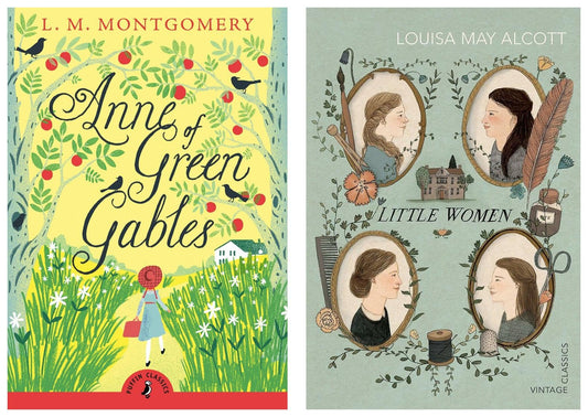 Anne of Green Gables (Puffin Classics) & Little Women