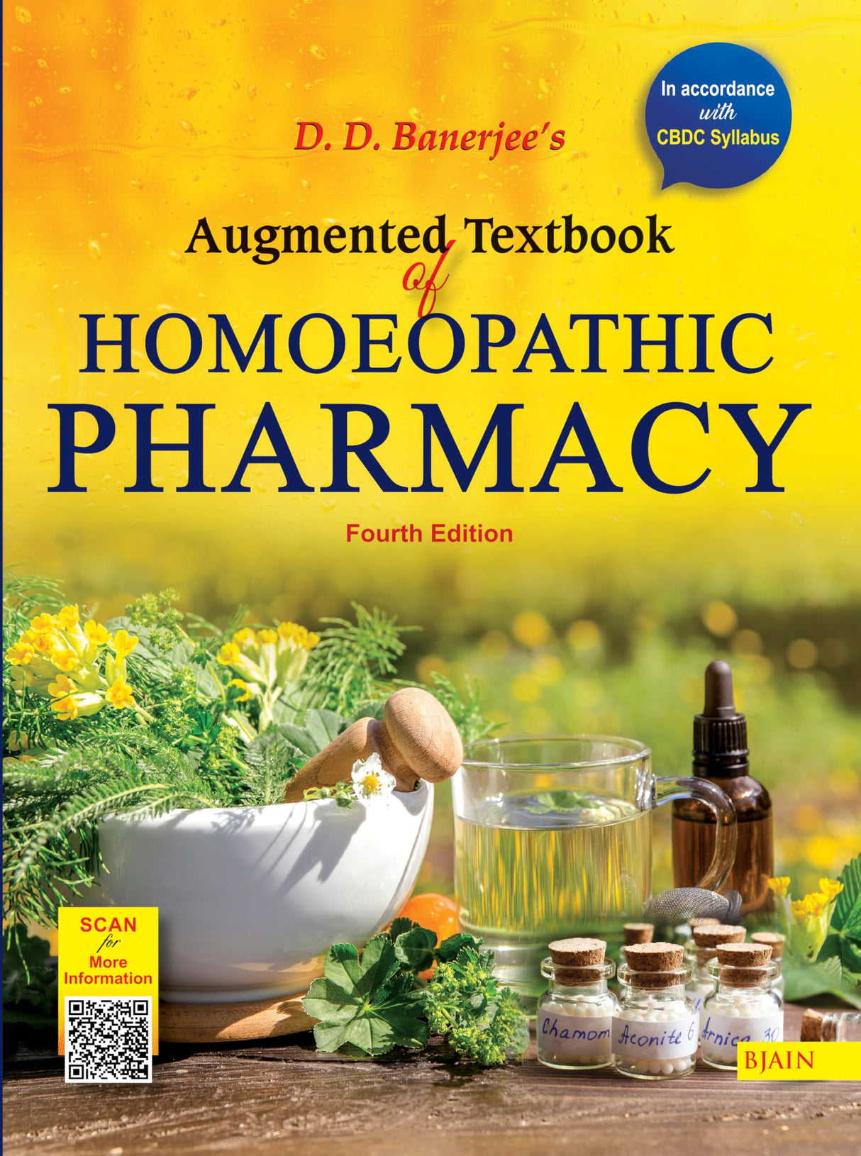 DD Banerjee Augmented Textbook of Homoeopathic Pharmacy (4th Edition) In Accordance with CBDC Syllabus - Retail Maharaj