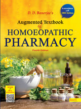 DD Banerjee Augmented Textbook of Homoeopathic Pharmacy (4th Edition) In Accordance with CBDC Syllabus - Retail Maharaj