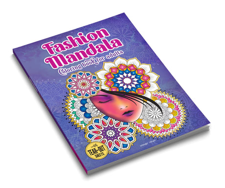 Fashion Mandala Coloring book for Adults - Retail Maharaj