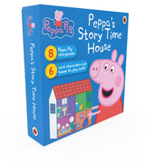Peppa’s Storytime House (Set of 8): Mini Board Books & 6 Play Characters | Peppa Pig Interactive Storytelling Gift for Toddlers & Kids