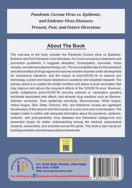 Pandemic Corona Virus vs. Epidemic, and Endemic Virus Diseases: Present, Past, and Future Directions - Retail Maharaj