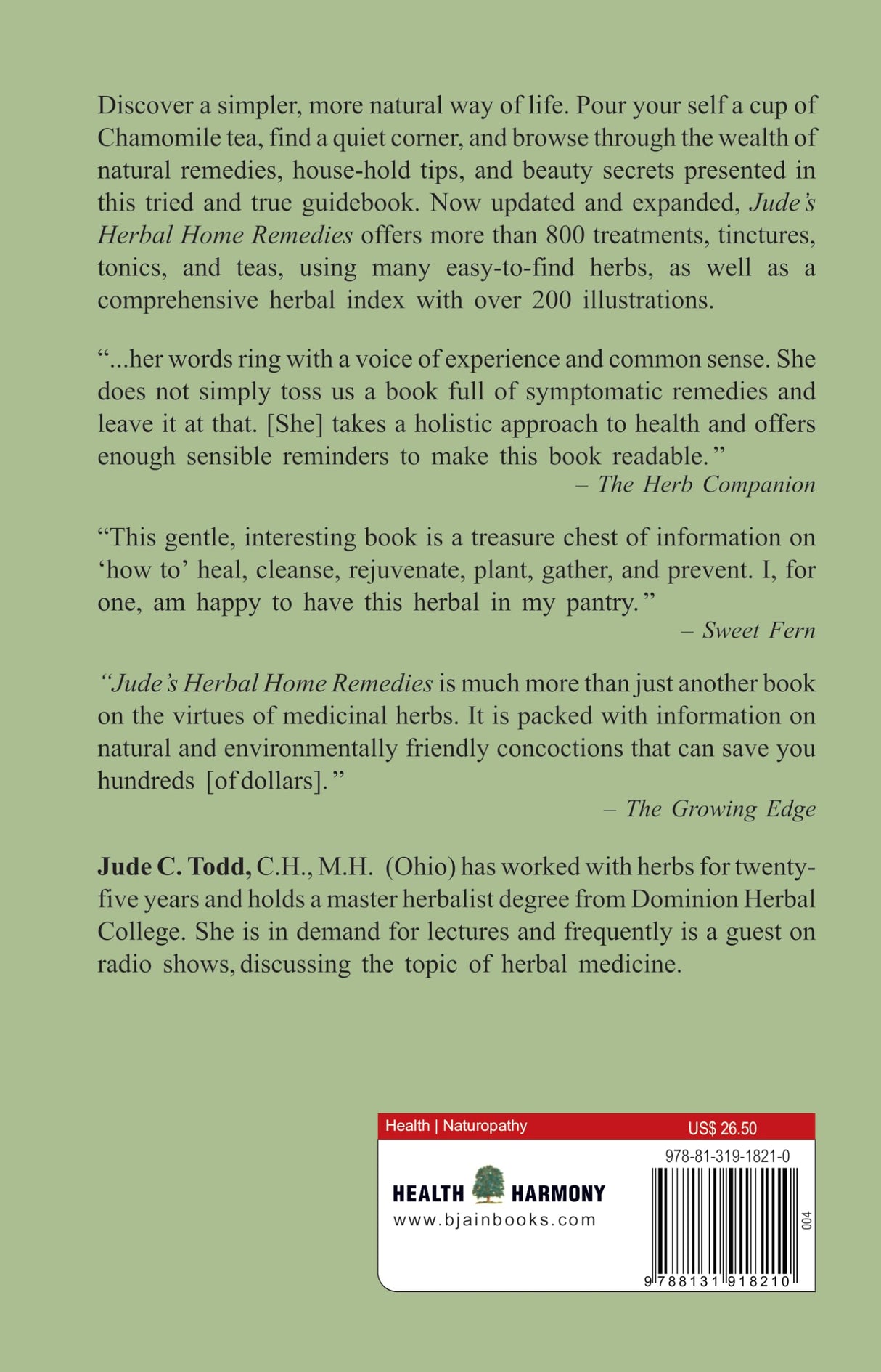 Herbal Home Remedies - Natural Health, Beauty and Home Care Secrets - Retail Maharaj