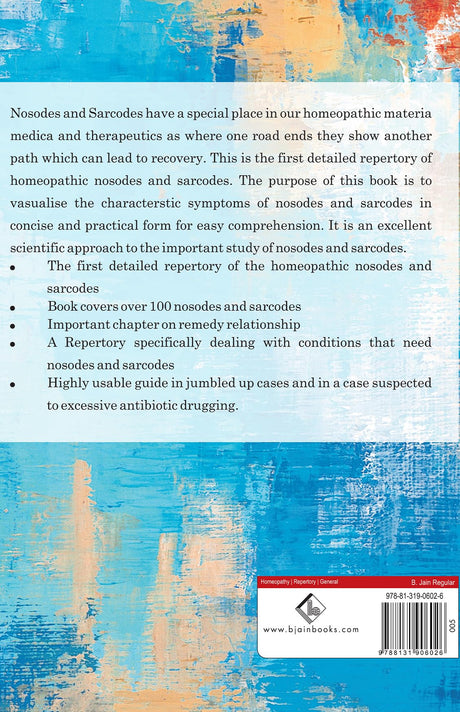 A Repertory of Homoeopathic Nosodes & Sarcodes - Retail Maharaj