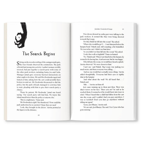 Joyrides: Carnival of Creeps (A Fearless Four Paranormal Thriller) | Age 10 + - Retail Maharaj