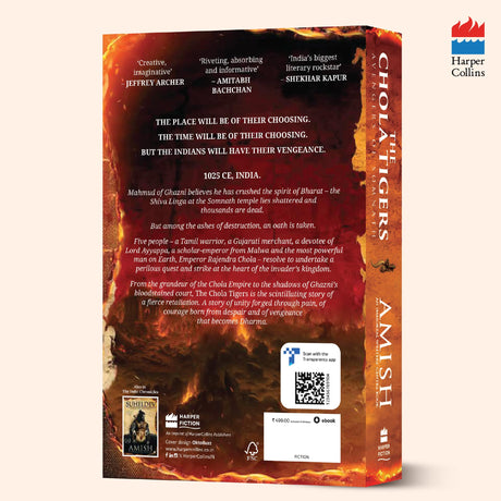 The Chola Tigers: Avengers of Somnath - A Historical Fiction by Amish | Bestselling Author of The Immortals of Meluha | Indian History Adventure - Retail Maharaj