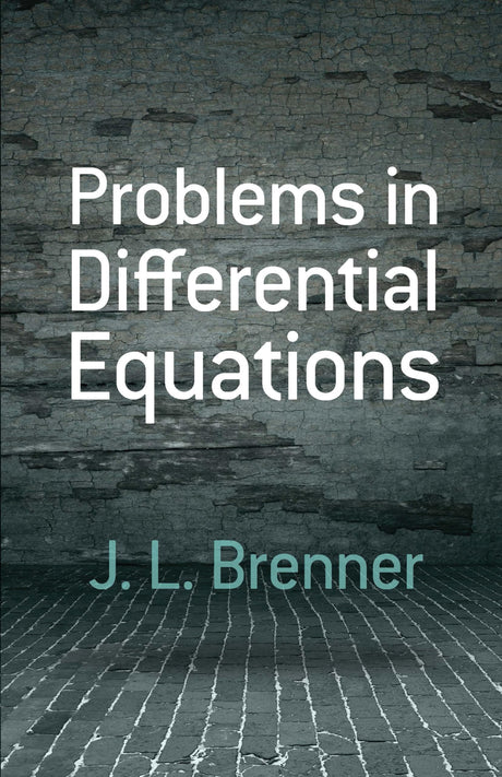 Problems in Differential Equations (Dover Books on Mathematics) - Retail Maharaj
