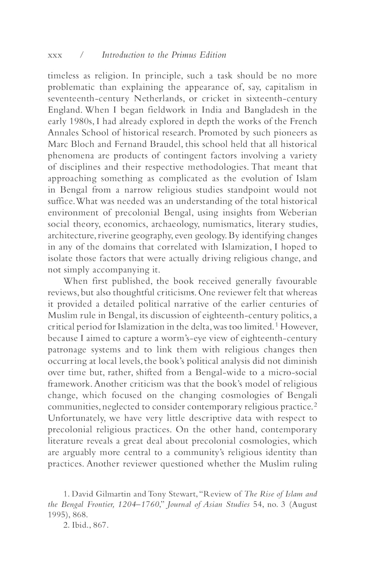 Primus Books - The Rise of Islam and the Bengal Frontier, 1204-1760 - Retail Maharaj