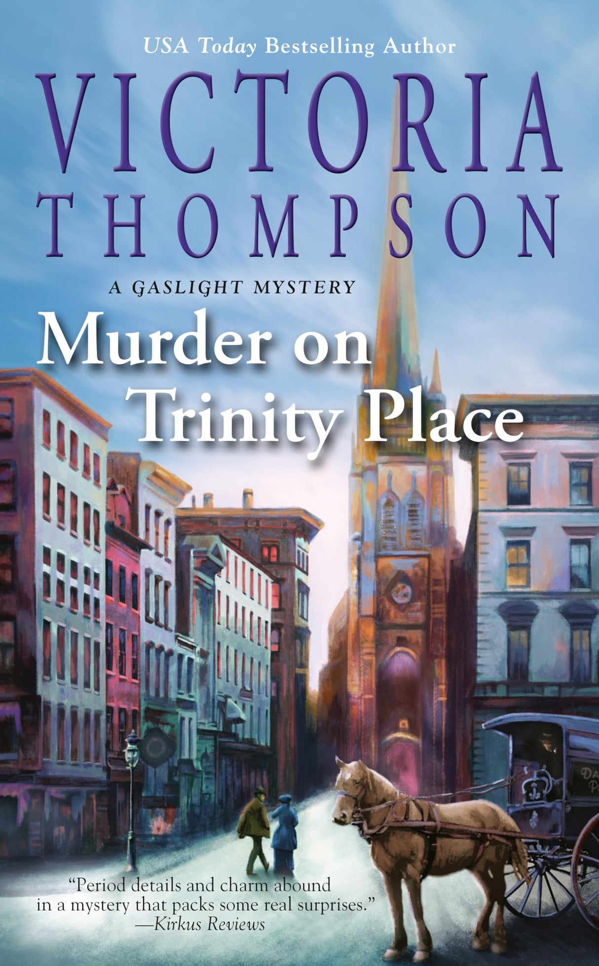 Murder on Trinity Place: A Gaslight Mystery: 22