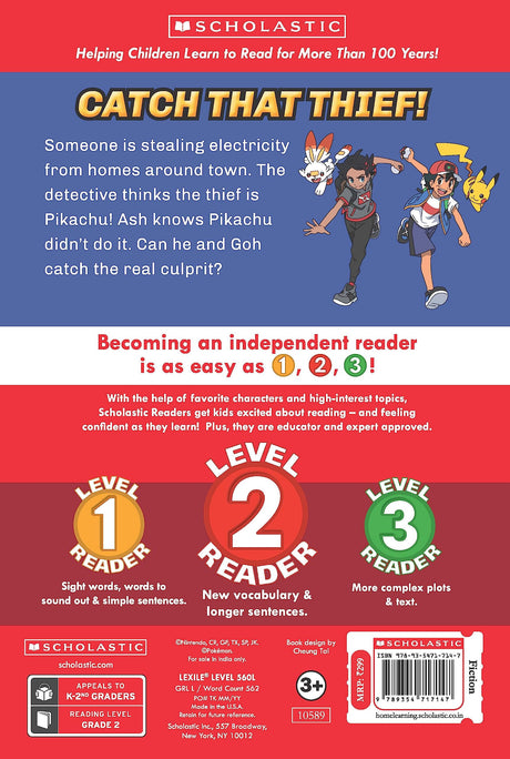 An Electric Secret (Pokémon: Scholastic Reader, Level 2) - Retail Maharaj