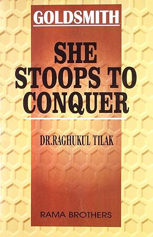 She Stoops To Conquer-By Goldsmith - Retail Maharaj