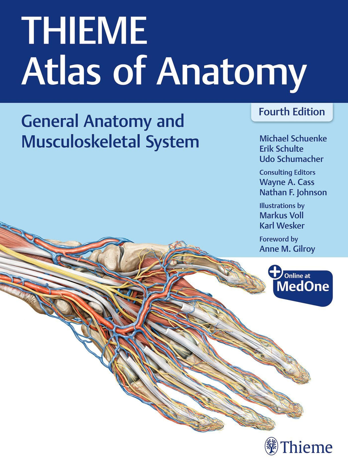 THIEME ATLAS OF ANATOMY GENERAL ANATOMY AND MUSCULOSKELETAL SYSTEM 4ED (PB 2025)