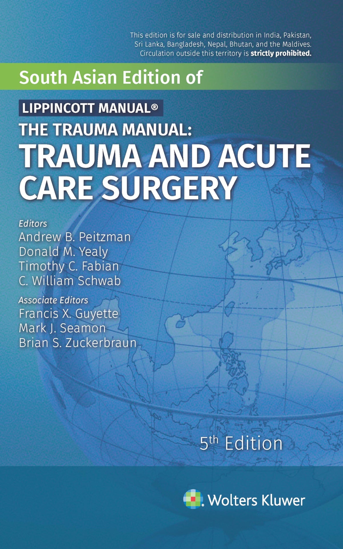 THE TRAUMA MANUAL TRAUMA AND ACUTE CARE SURGERY 5ED (SAE) (PB 2020)