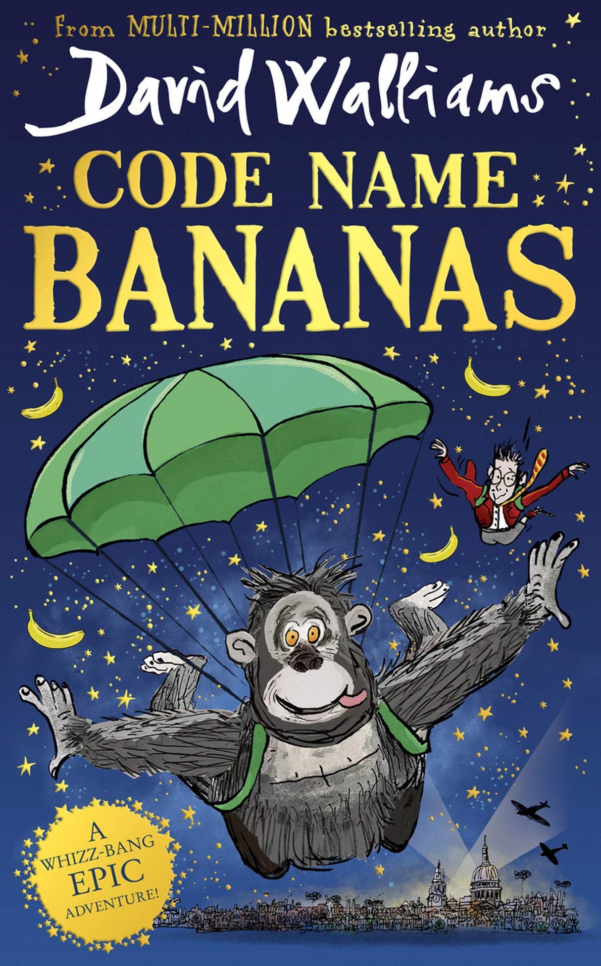 David Walliams Collection 4 Books Set (The Beast of Buckingham Palace, The Ice Monster, Slime, Code Name Bananas) - Retail Maharaj