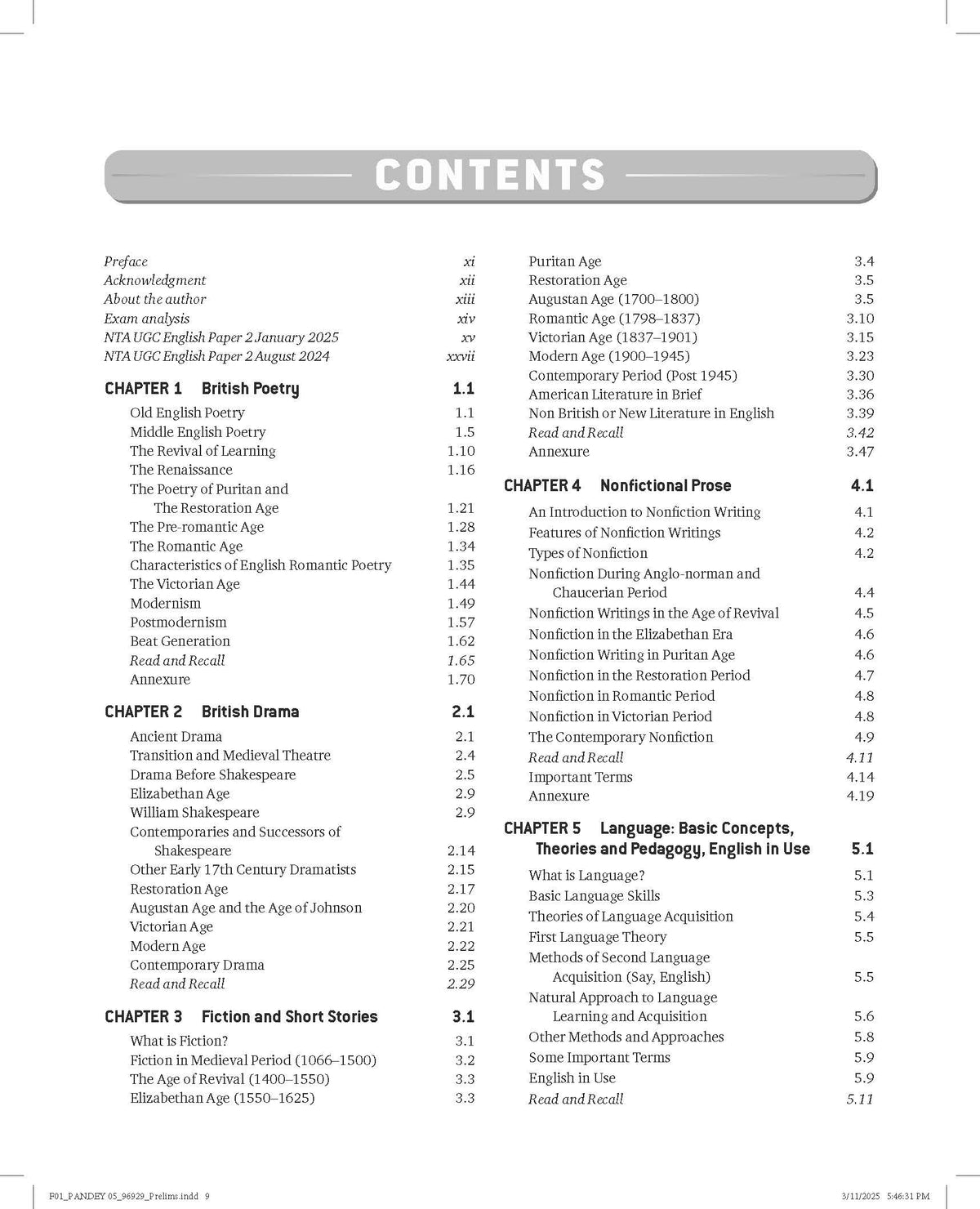 Pearson NTA UGC NET Paper 2 English 2025 | SET, JRF | Includes 2025 Ja