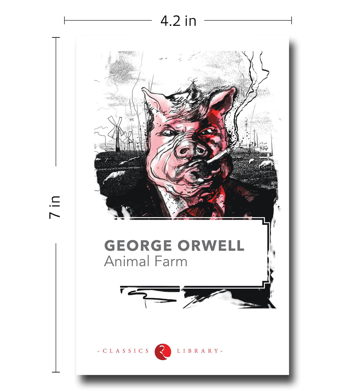 Animal Farm [Original Edition (Complete), Premium Paperback] - Retail Maharaj