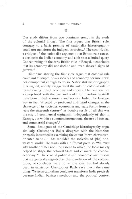 Primus Books- The Hidden String: Agrarian Economy of Colonial Bengal and Its Institutional Framework - Retail Maharaj