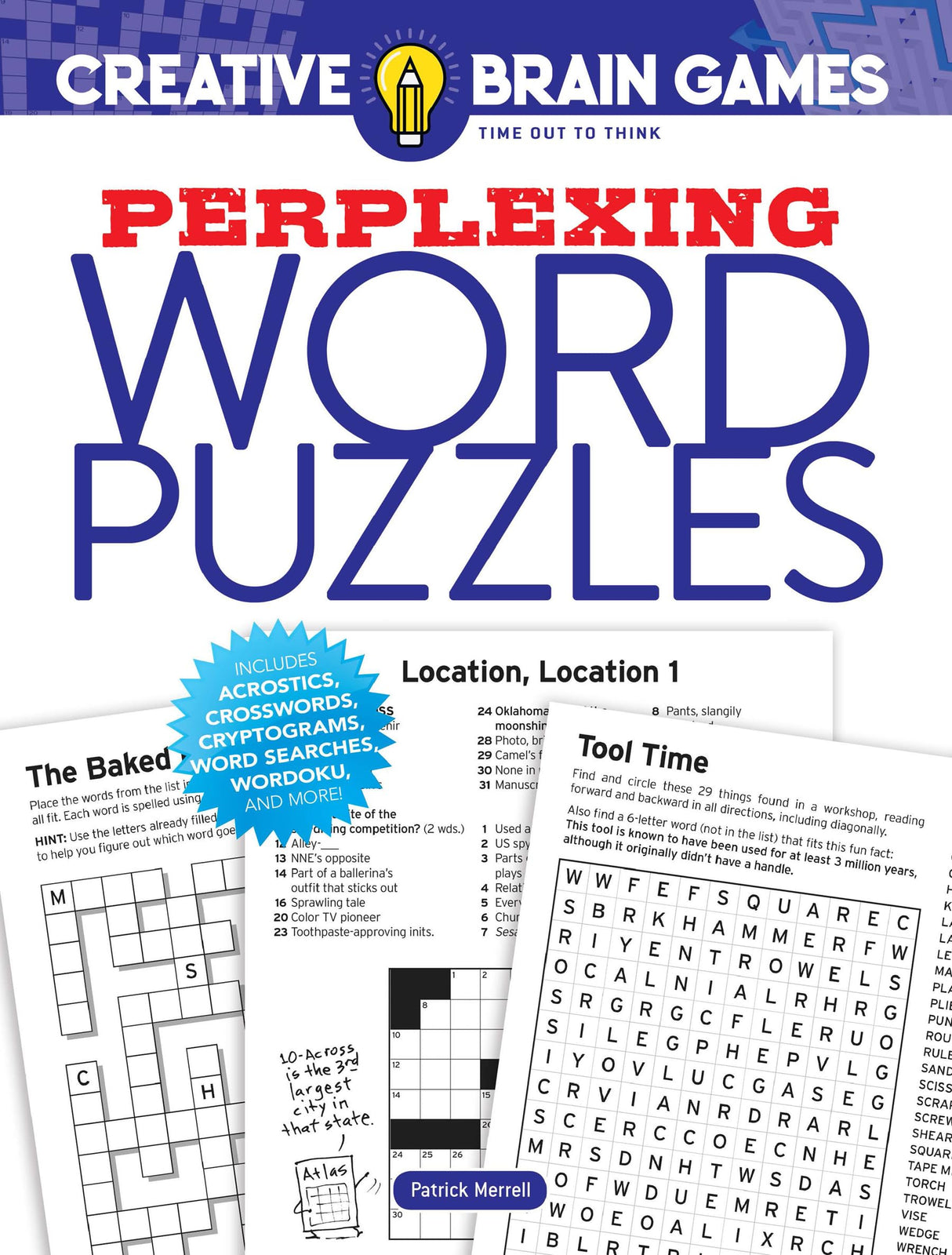 Creative Brain Games Perplexing Word Puzzles: Create Over 30 Magical Miniatures!
