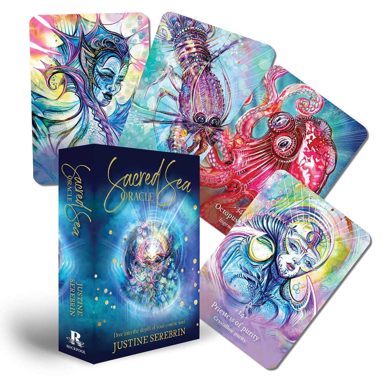 Sacred Sea Oracle: Divine Into the Depth of Your Cosmic Soul - Retail Maharaj
