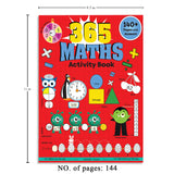 365 Maths Activity Book: Fun Activities and Practice Sheets | Learn Counting, Addition & Subtraction | Ages 4–7 | 3 Hours of Interactive Learning - Retail Maharaj