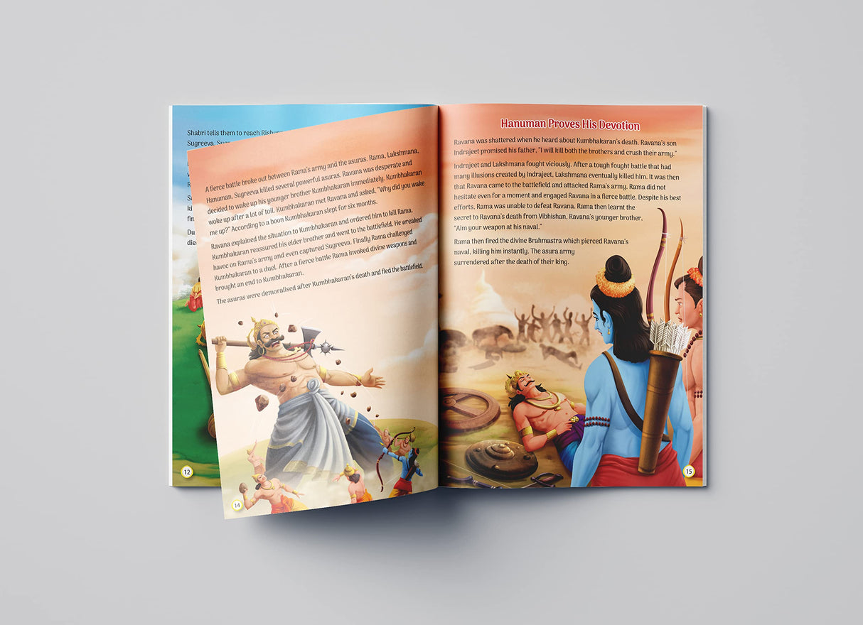 Tales from Adventures of Rama For Children: Indian Mythology - Retail Maharaj