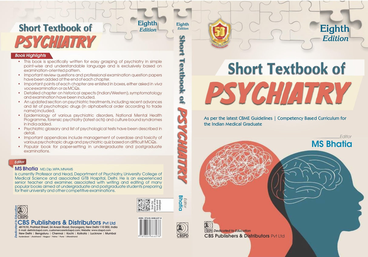 Short Textbook Of Psychiatry 8Ed (Pb 2025)