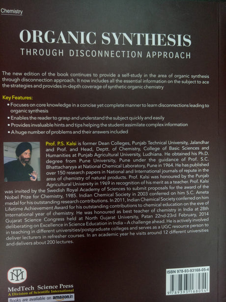 Organic Synthesis through Disconnection Approach - Retail Maharaj