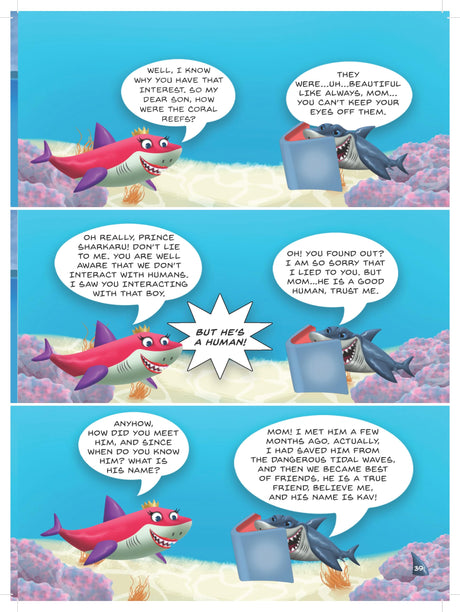 (Book 1) The Adventures of Super Sharkaru - The Shark That Flies - Retail Maharaj