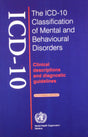 The Icd-10 Classification Of Mental & Behavioural Disorders:Clinical Descriptions And Diagnostic Guidelines - Retail Maharaj