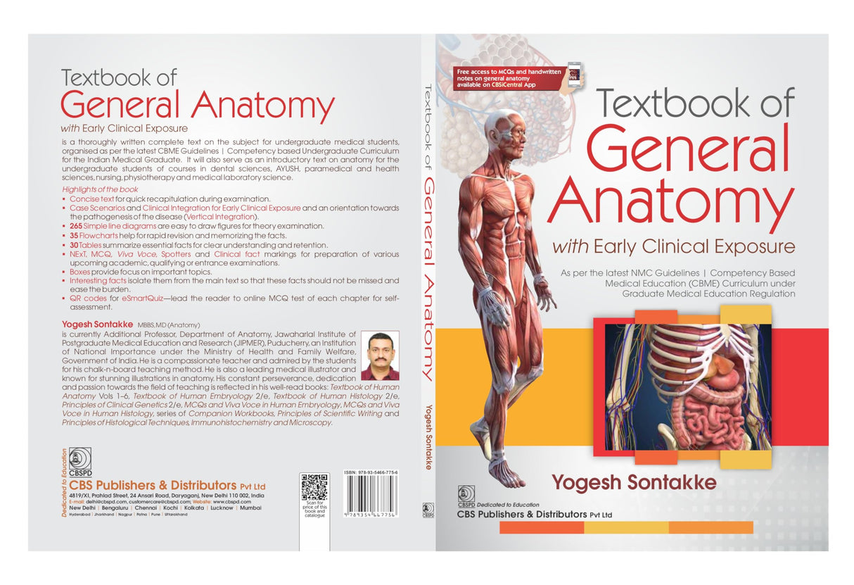 Textbook Of General Anatomy With Early Clinical Exposure (Pb 2024)