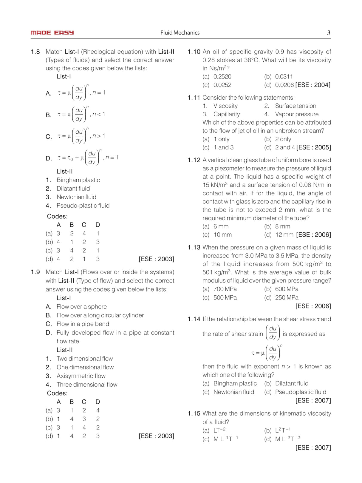 ESE 2026 : Preliminary Exam: Mechanical Engineering Volume-I | Chapterwise & Topicwise Objective Solved Papers | 25 Years Solved PYQs 2001-2025| UPSC ... Examination | Fully Solved | By Made Easy - Retail Maharaj