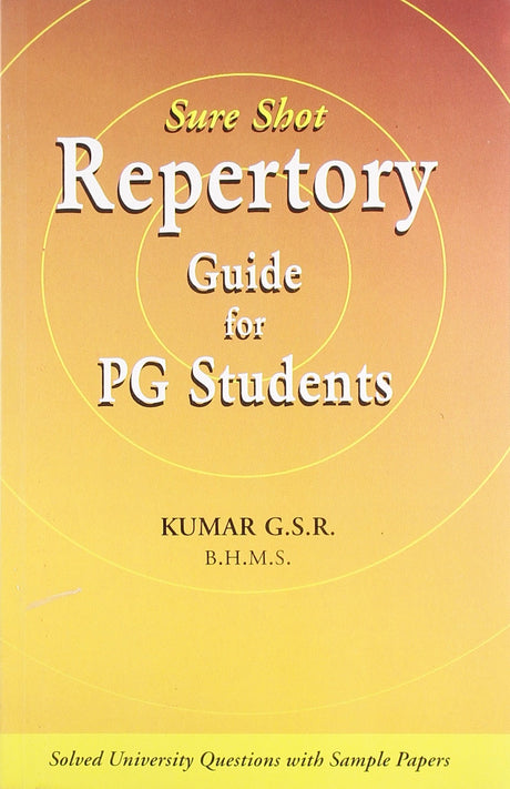 Sure Shot Repertory Guide for PG Student: 1 - Retail Maharaj
