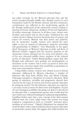 Women and Medical Profession in Colonial Bengal, 1883-1947