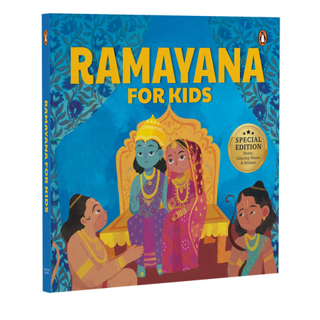 Ramayana for Kids: Illustrated Indian Mythology Storybook For Children I Timeless Epic I Includes Coloring and Sticker Pages I Bedtime Stories I Ages 5+ [Select Learning] - Retail Maharaj