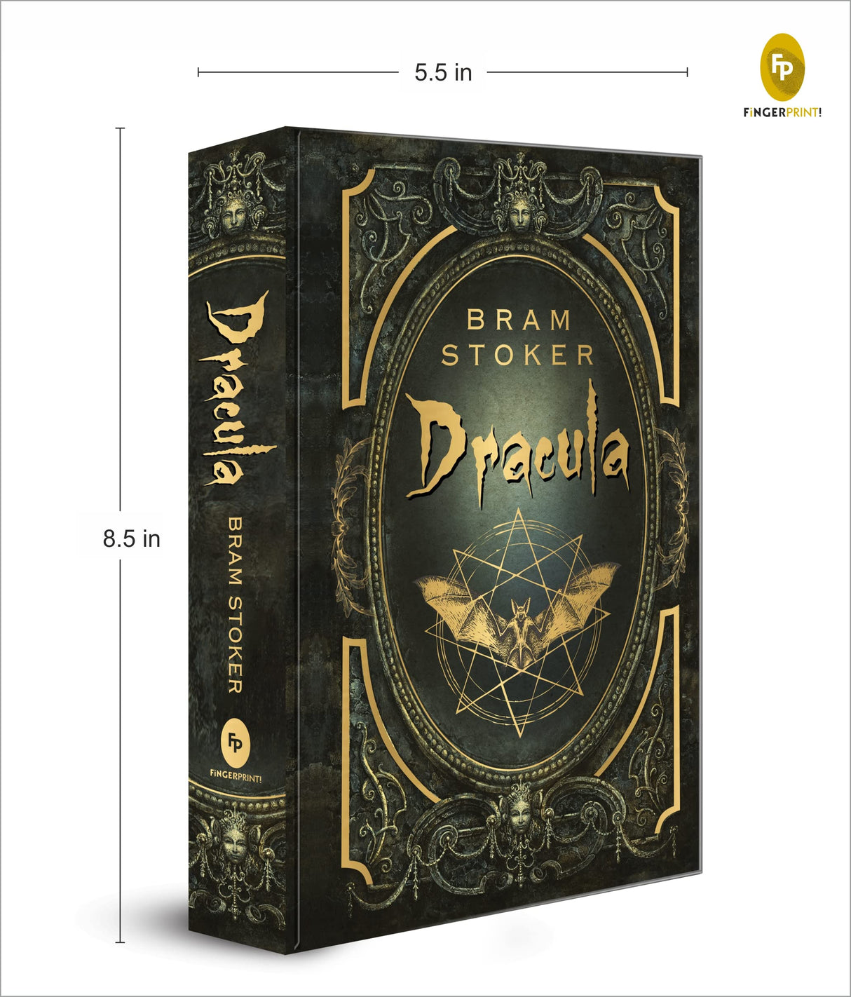 Dracula (Deluxe Hardbound Edition): A Timeless Novel of Gothic Fiction Vampire Novel Horror Classic Transylvania Victorian Era Supernatural Creatures ... and Bloodlust Perfect for Horror Enthusiasts - Retail Maharaj