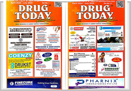 Drug Today ( Vol - I & II ) English Version - Retail Maharaj